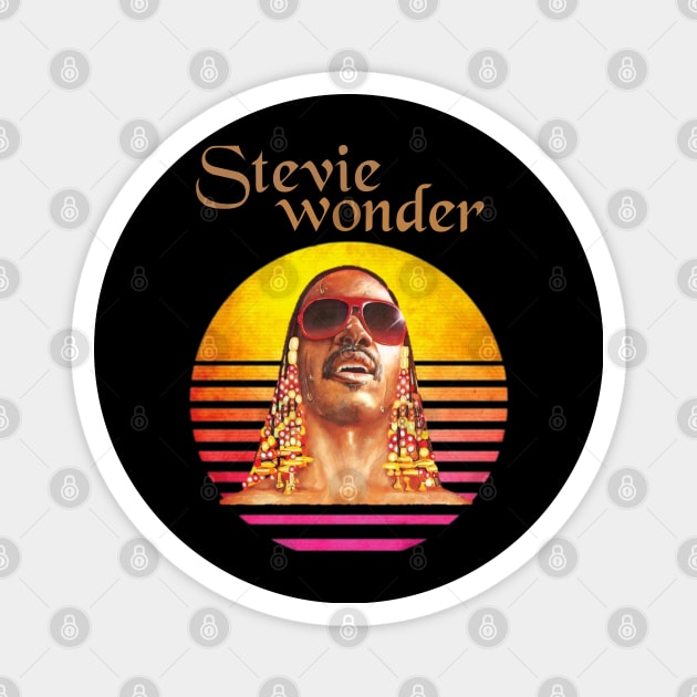 Stevie wonder Magnet by patracild